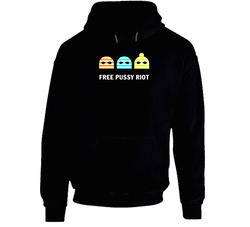 Free Pussy Riot Rock Punk Band Russia Politics Black Hooded Sweatshirt Hoodie Free Pussy Riot Rock Punk Band Russia Politics Black Hooded Sweatshirt Hoodie