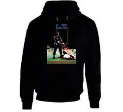 Retro New York Football Lawrence Taylor The Terminator Black Hooded Sweatshirt Hoodie Retro New York Football Lawrence Taylor The Terminator Black Hooded Sweatshirt Hoodie