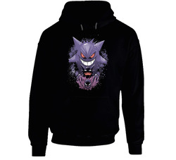 Pokemon Go T Shirt Ghastly Haunter Gengar Video Game Tee Unisex Apparel Black Hooded Sweatshirt Hoodie Pokemon Go T Shirt Ghastly Haunter Gengar Video Game Tee Unisex Apparel Black Hooded Sweatshirt Hoodie