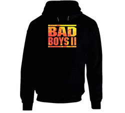 Bad Boys Ii Black Hooded Sweatshirt Hoodie Bad Boys Ii Black Hooded Sweatshirt Hoodie
