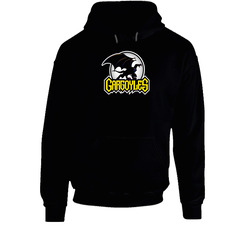 Retro Gargoyles Cartoon Logo Black Hooded Sweatshirt Hoodie Retro Gargoyles Cartoon Logo Black Hooded Sweatshirt Hoodie