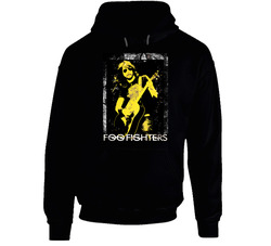 Foofighters Black Hooded Sweatshirt Hoodie Foofighters Black Hooded Sweatshirt Hoodie