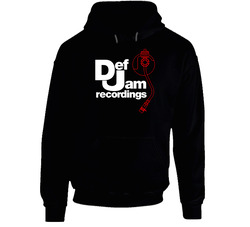 Def Jam Dod Black Hooded Sweatshirt Hoodie Def Jam Dod Black Hooded Sweatshirt Hoodie