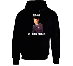 Anthony Nelson Larry Hagman I Dream Of Jeannie Black Hooded Sweatshirt Hoodie Anthony Nelson Larry Hagman I Dream Of Jeannie Black Hooded Sweatshirt Hoodie