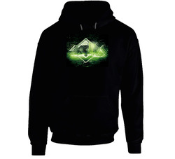 Skrillex Music Electronic Green Black Hooded Sweatshirt Hoodie Skrillex Music Electronic Green Black Hooded Sweatshirt Hoodie