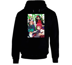 The Devil Is A Part Timer Anime Tv Show Cool Fan Black Hooded Sweatshirt Hoodie The Devil Is A Part Timer Anime Tv Show Cool Fan Black Hooded Sweatshirt Hoodie
