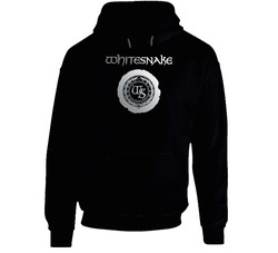 Whitesnake Rock Music Band Black Hooded Sweatshirt Hoodie Whitesnake Rock Music Band Black Hooded Sweatshirt Hoodie
