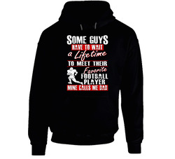 My Son is My Favorite Player Football Dad T Shirt - Gift for Dad Black Hooded Sweatshirt Hoodie My Son is My Favorite Player Football Dad T Shirt - Gift for Dad Black Hooded Sweatshirt Hoodie