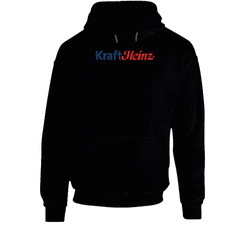 Kraft Heinz Logo Cool Food Gift Distressed Black Hooded Sweatshirt Hoodie Kraft Heinz Logo Cool Food Gift Distressed Black Hooded Sweatshirt Hoodie