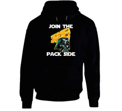 Join The Pack Side Black Hooded Sweatshirt Hoodie Join The Pack Side Black Hooded Sweatshirt Hoodie