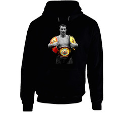 Vitaly Klitschko Ukraine Boxing Brothers Heavyweight Ch Black Hooded Sweatshirt Hoodie