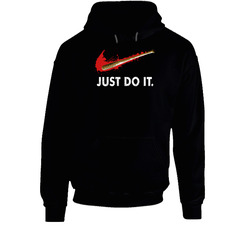 Just Do It Negan Hitam Black Hooded Sweatshirt Hoodie Just Do It Negan Hitam Black Hooded Sweatshirt Hoodie