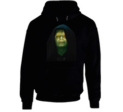 94 Emperor Palpatine Star Wars Black Hooded Sweatshirt Hoodie 94 Emperor Palpatine Star Wars Black Hooded Sweatshirt Hoodie