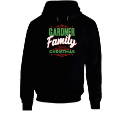 Gardner Family Christmas Love Holidays Custom Last Name Gift Black Hooded Sweatshirt Hoodie Gardner Family Christmas Love Holidays Custom Last Name Gift Black Hooded Sweatshirt Hoodie