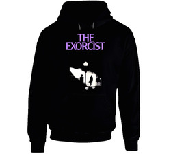 The Exorcist Horror Movie Black Hooded Sweatshirt Hoodie The Exorcist Horror Movie Black Hooded Sweatshirt Hoodie