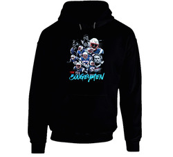 The Boogeymen Patriots Defence Team New England Football Fan Black Hooded Sweatshirt Hoodie The Boogeymen Patriots Defence Team New England Football Fan Black Hooded Sweatshirt Hoodie