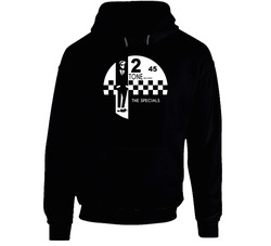 2 Tone The Specials Records 45 Black Hooded Sweatshirt Hoodie 2 Tone The Specials Records 45 Black Hooded Sweatshirt Hoodie