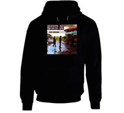 Husker Du Zen Arcade 80s Album Cover Black Hooded Sweatshirt Hoodie Husker Du Zen Arcade 80s Album Cover Black Hooded Sweatshirt Hoodie