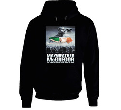 Floyd Mayweather Conor Mcgregor Boxing Ufc Mma Notorious Tmt Fight Black Hooded Sweatshirt Hoodie