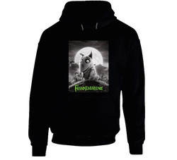 Frankenweenie New 2012 Movie Black Hooded Sweatshirt Hoodie Frankenweenie New 2012 Movie Black Hooded Sweatshirt Hoodie