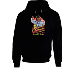 Sexual Chocolate Randy Watson 1988 World Tour Distressed Black Hooded Sweatshirt Hoodie Sexual Chocolate Randy Watson 1988 World Tour Distressed Black Hooded Sweatshirt Hoodie