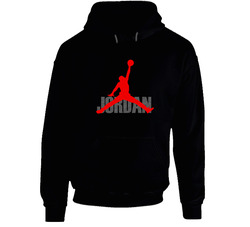 Jordan Air Jordan Men B Black Hooded Sweatshirt Hoodie