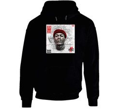 Lud Foe No Hooks 2 Album Cover Black Hooded Sweatshirt Hoodie Lud Foe No Hooks 2 Album Cover Black Hooded Sweatshirt Hoodie