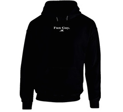 Fun Guy New Balance Black Hooded Sweatshirt Hoodie Fun Guy New Balance Black Hooded Sweatshirt Hoodie