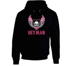 Bret Hart Survival of The Hitman T Shirt Wrestler WWF WWE WCW Top Tee Black Hooded Sweatshirt Hoodie Bret Hart Survival of The Hitman T Shirt Wrestler WWF WWE WCW Top Tee Black Hooded Sweatshirt Hoodie