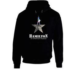 Hamilton Black Hooded Sweatshirt Hoodie Hamilton Black Hooded Sweatshirt Hoodie