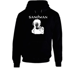 Sand Man Neil Gaiman Comic Black Hooded Sweatshirt Hoodie Sand Man Neil Gaiman Comic Black Hooded Sweatshirt Hoodie