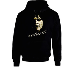 The Exorcist Horror Movie Regan Devil Black Hooded Sweatshirt Hoodie The Exorcist Horror Movie Regan Devil Black Hooded Sweatshirt Hoodie