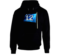 12th Man False Start Seattle Seahawks Football Black Hooded Sweatshirt Hoodie 12th Man False Start Seattle Seahawks Football Black Hooded Sweatshirt Hoodie