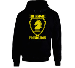 Knight Rider Knight Foundation Black Hooded Sweatshirt Hoodie Knight Rider Knight Foundation Black Hooded Sweatshirt Hoodie