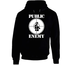 New Hot Public Enemy Logo Style Rap Music Black Hooded Sweatshirt Hoodie New Hot Public Enemy Logo Style Rap Music Black Hooded Sweatshirt Hoodie