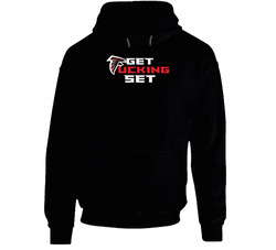 Get Fucking Set Atlanta Football Sports Team Fan Black Hooded Sweatshirt Hoodie Get Fucking Set Atlanta Football Sports Team Fan Black Hooded Sweatshirt Hoodie