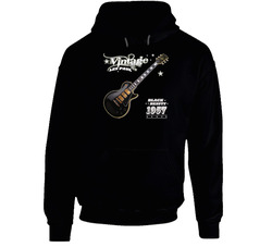 Black Beauty Guitar Black Hooded Sweatshirt Hoodie Black Beauty Guitar Black Hooded Sweatshirt Hoodie