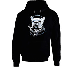 French Bulldog Dog Tee Black Hooded Sweatshirt Hoodie French Bulldog Dog Tee Black Hooded Sweatshirt Hoodie