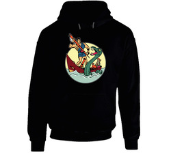 The Mighty Hercules 1960s Cartoon Black Hooded Sweatshirt Hoodie The Mighty Hercules 1960s Cartoon Black Hooded Sweatshirt Hoodie