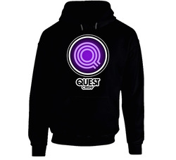 Quest Crew 2 Black Hooded Sweatshirt Hoodie Quest Crew 2 Black Hooded Sweatshirt Hoodie
