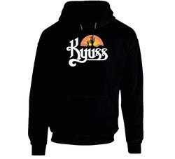 Kyuss Black Hooded Sweatshirt Hoodie Kyuss Black Hooded Sweatshirt Hoodie