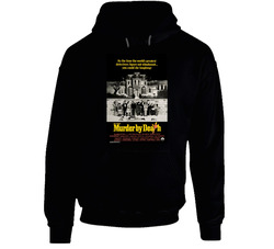 Murder By Death Cool 70's Comedy Vintage Classic Movie Fan Black Hooded Sweatshirt Hoodie Murder By Death Cool 70's Comedy Vintage Classic Movie Fan Black Hooded Sweatshirt Hoodie