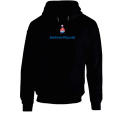 Sherwin-williams Retail 2 Black Hooded Sweatshirt Hoodie Sherwin-williams Retail 2 Black Hooded Sweatshirt Hoodie