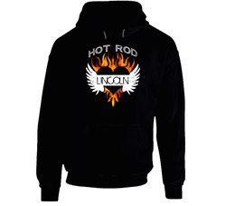 Lincoln Hot Rod Custom Car Name Cool Flame Heart Tattoo Black Hooded Sweatshirt Hoodie Lincoln Hot Rod Custom Car Name Cool Flame Heart Tattoo Black Hooded Sweatshirt Hoodie