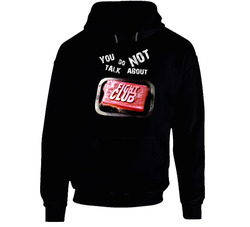 Fight Club Black Hooded Sweatshirt Hoodie Fight Club Black Hooded Sweatshirt Hoodie
