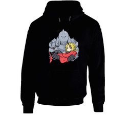 Fullmetal 16b Black Hooded Sweatshirt Hoodie Fullmetal 16b Black Hooded Sweatshirt Hoodie