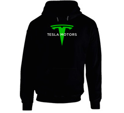Tesla Motorsport Gw Black Black Hooded Sweatshirt Hoodie