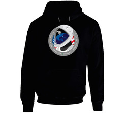 Nasa Demo Behnken Hurley Space X Black Hooded Sweatshirt Hoodie Nasa Demo Behnken Hurley Space X Black Hooded Sweatshirt Hoodie