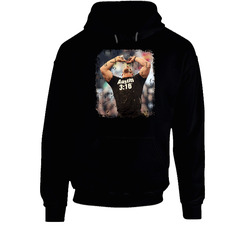Steve Austin Drinking Beer Black Hooded Sweatshirt Hoodie Steve Austin Drinking Beer Black Hooded Sweatshirt Hoodie