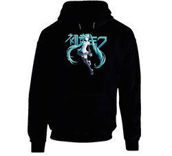 Chin Vocaloid 9dfjdsjf Black Hooded Sweatshirt Hoodie Chin Vocaloid 9dfjdsjf Black Hooded Sweatshirt Hoodie